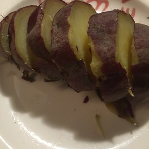 炊飯器でねっとり♪皮まで甘い焼き芋